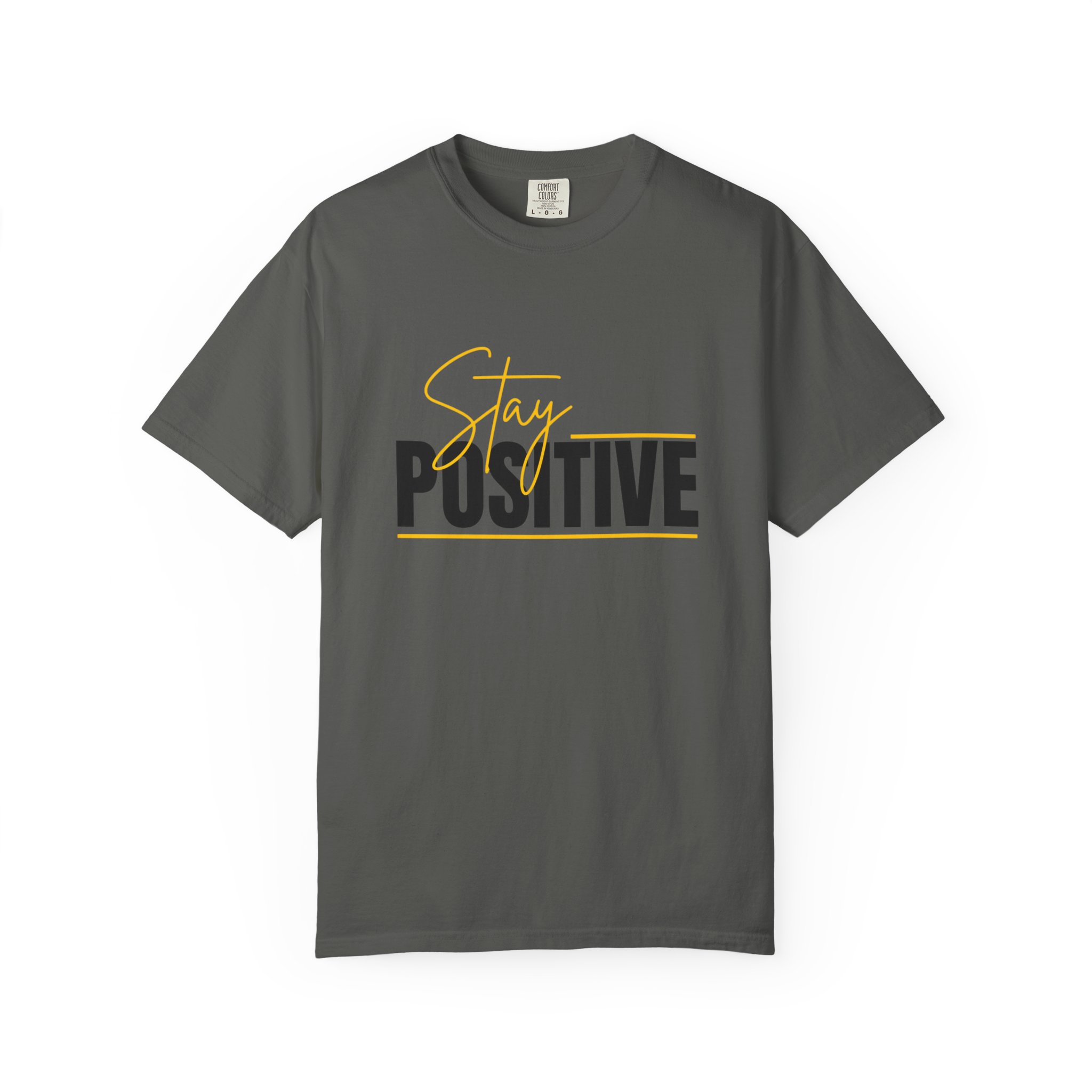 Stay Positive T-shirt | Motivational Typography Tee - Image 53