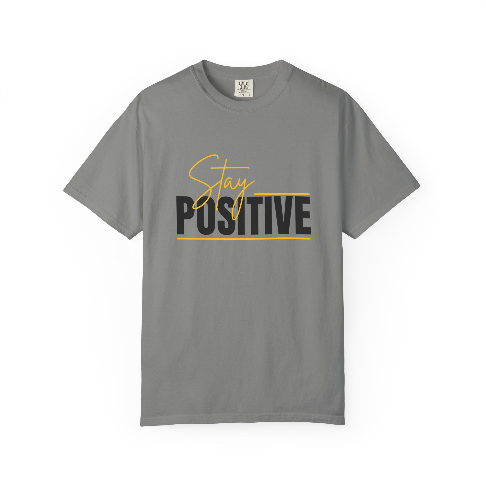 Stay Positive T-shirt | Motivational Typography Tee - Image 41