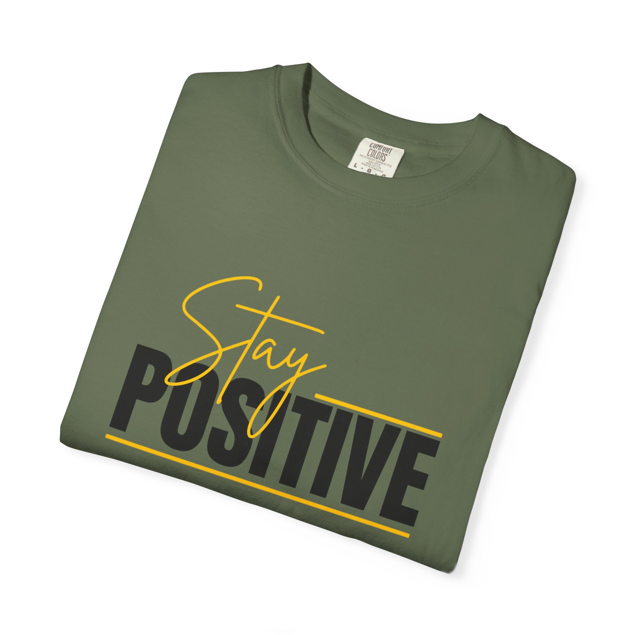 Stay Positive T-shirt | Motivational Typography Tee - Image 35