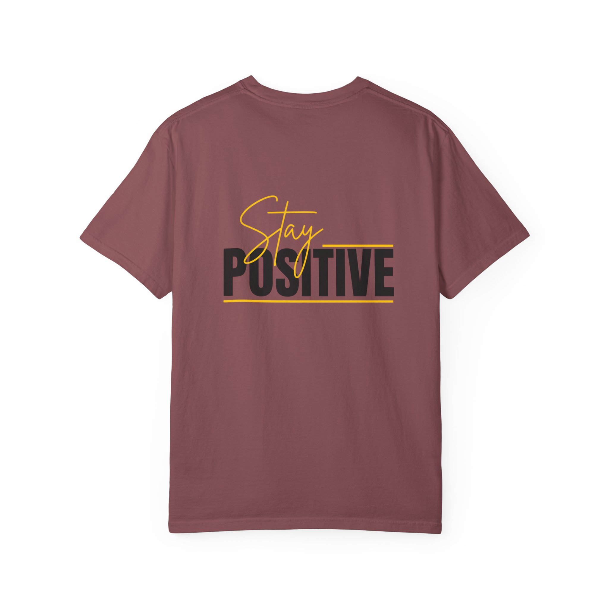 Stay Positive T-shirt | Motivational Typography Tee - Image 14
