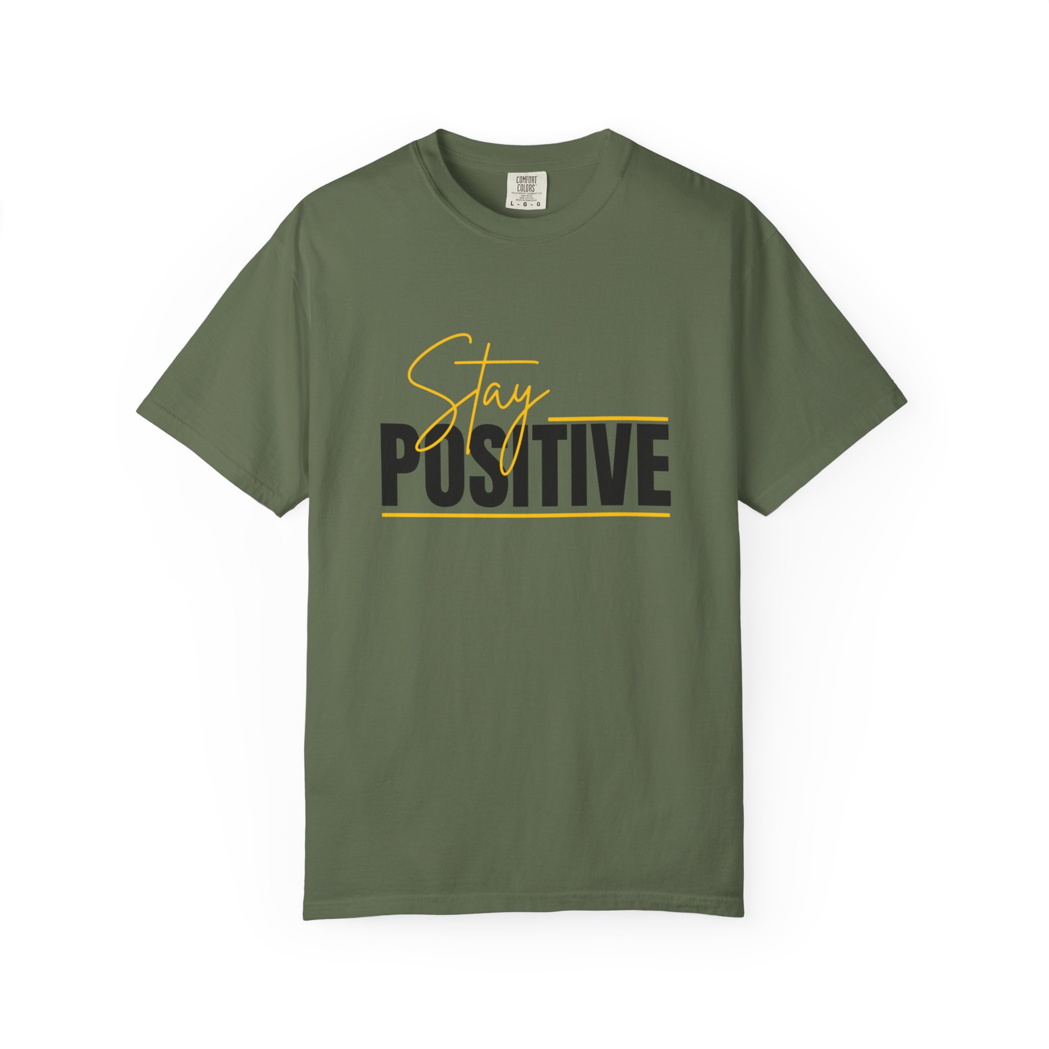 Stay Positive T-shirt | Motivational Typography Tee - Image 33